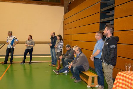 2018 Sponsorentreffen beim Hallentraining